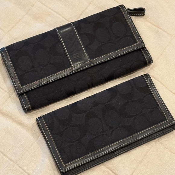 Coach Wallet with Checkbook - Picture 2 of 8